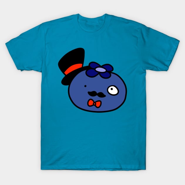 Fancy Blueberry T-Shirt by saradaboru